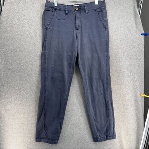 Anthropologie Deep Blue Straight Leg Jeans